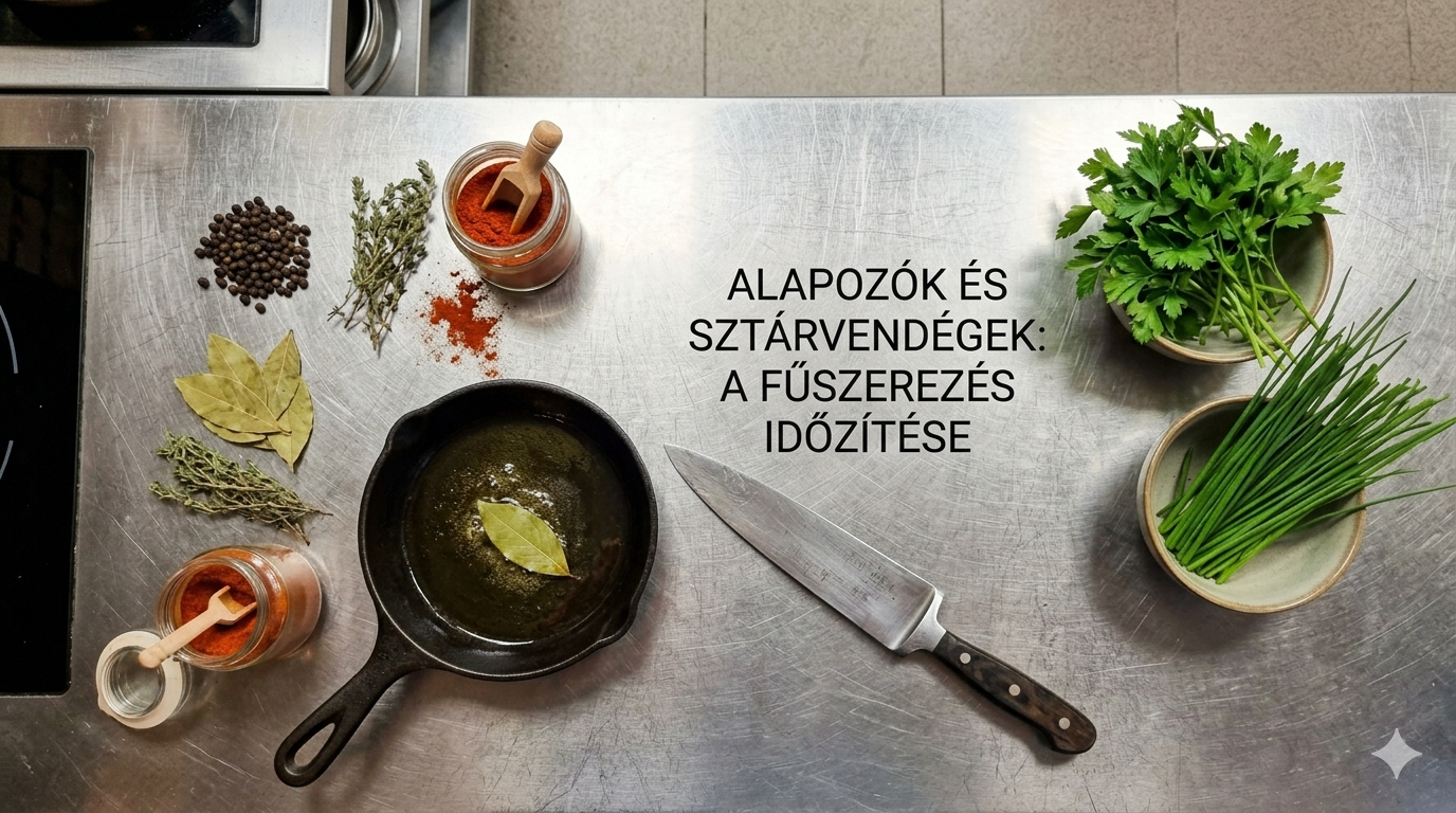 Fűszerezés – Nem mindegy, mikor dobod be a közösbe!