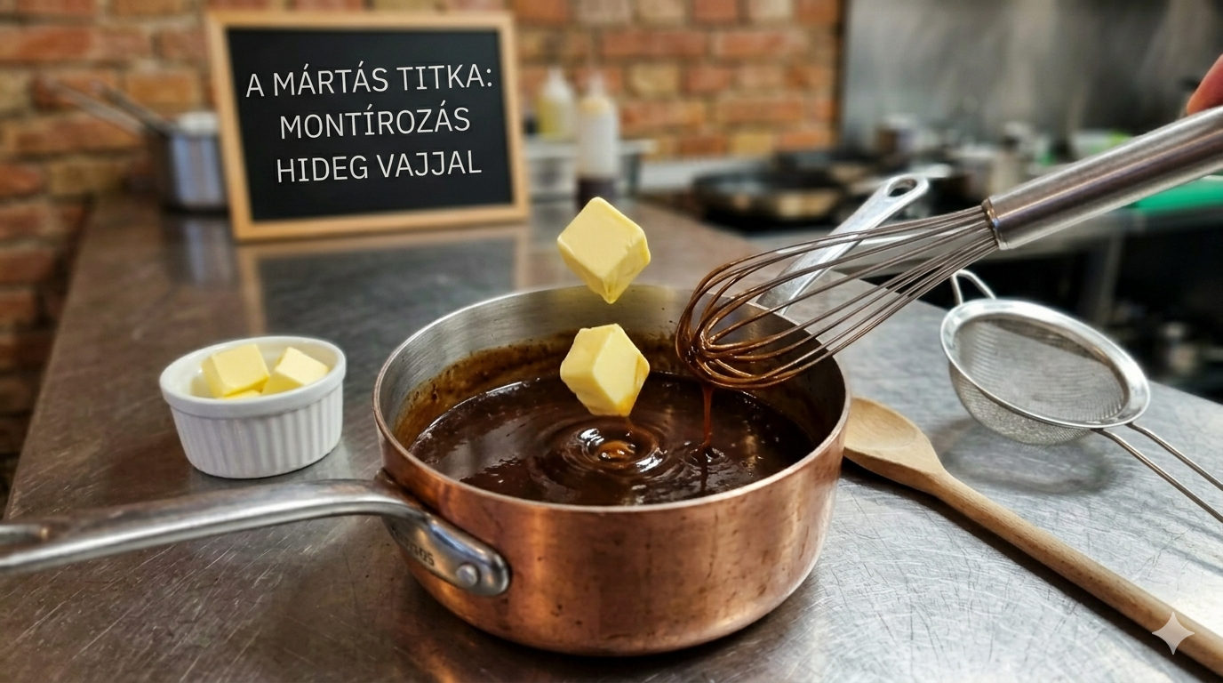 A mártás a konyha „sminkje” – Selymesen, csomók nélkül